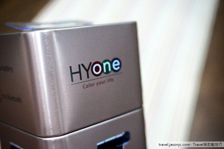 HYOne Mini Selfie香檳金金屬自拍棒開箱