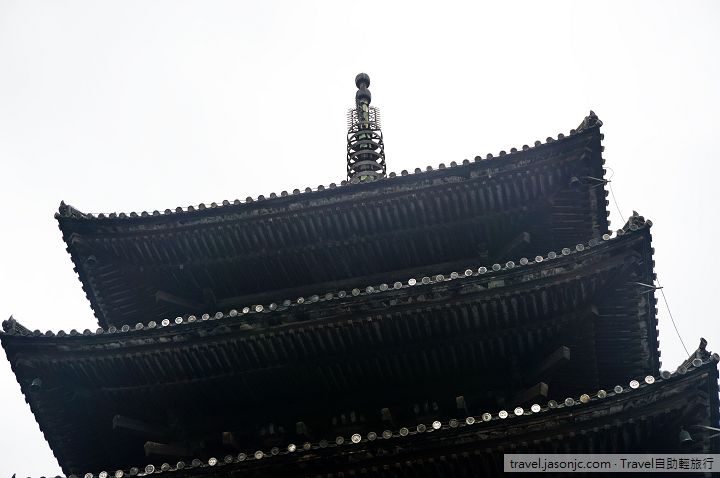 京都八坂塔：日本現存最古老的五重塔